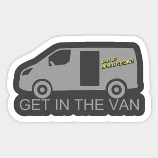 Get in the Van Sticker